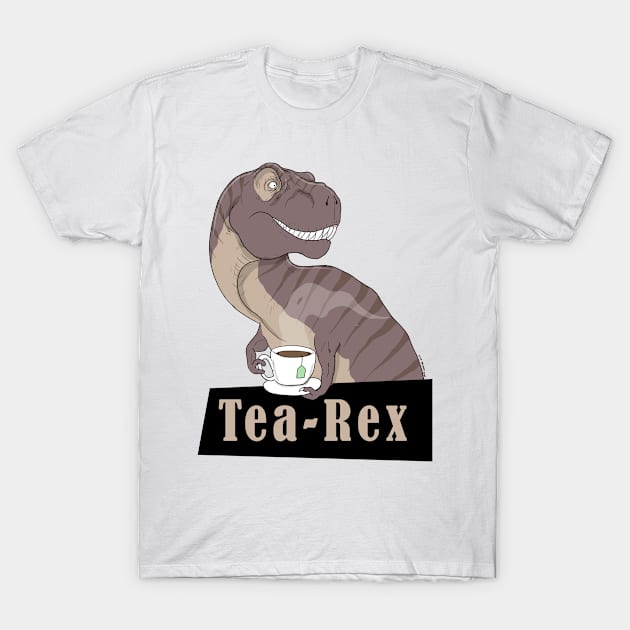 Tea-Rex T-Shirt by lucamendieta